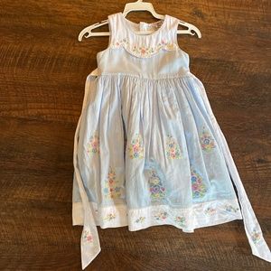 Girls size 5 cotton kids dress